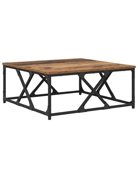 Tavolino da salotto Legno vecchio 70 x 70 x 30 cm