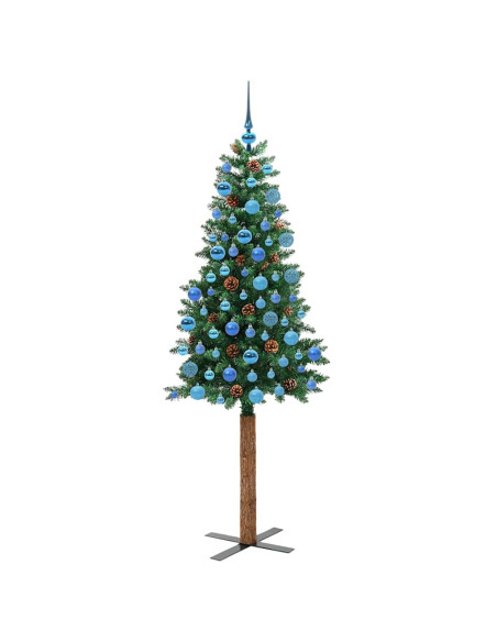 Albero di Natale snodato con 300 LED con supporto Verde 180 cm