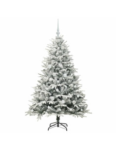 Albero di Natale artificiale preilluminato con set di palline
