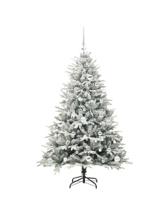 Albero di Natale artificiale preilluminato con set di palline