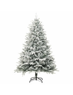 Albero di Natale Artificiale Pre-illuminato con Set di Palline