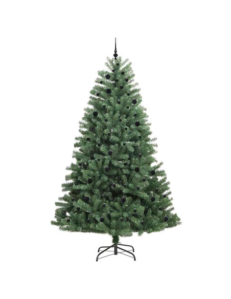 Albero di Natale Artificiale con Rami Pieghevoli Verde 270 cm