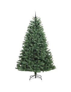 Albero di Natale Artificiale con Rami Pieghevoli Verde 300 cm
