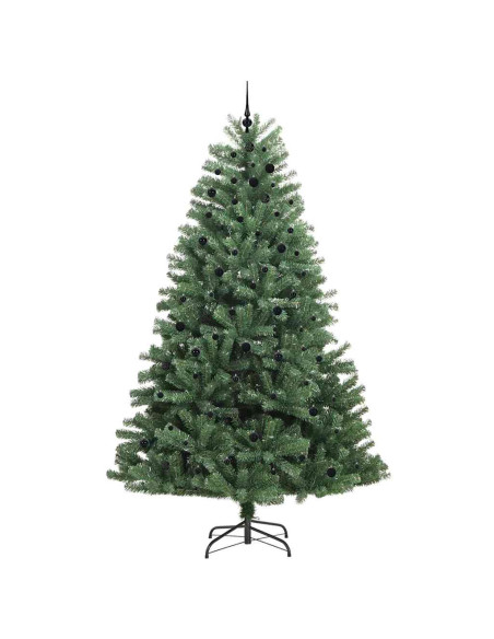 Albero di Natale Artificiale con Rami Pieghevoli Verde 300 cm
