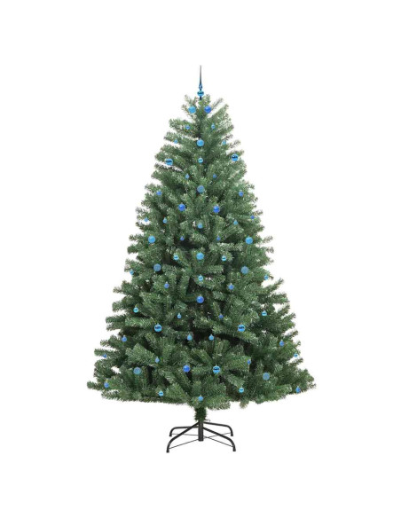 Albero di Natale Artificiale con Rami Pieghevoli Verde 300 cm