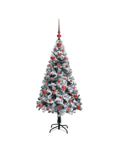 Albero di Natale artificiale con 150 LED Bianco 120 cm