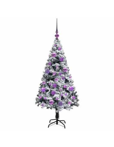 Albero di Natale artificiale con 150 LED Bianco 120 cm