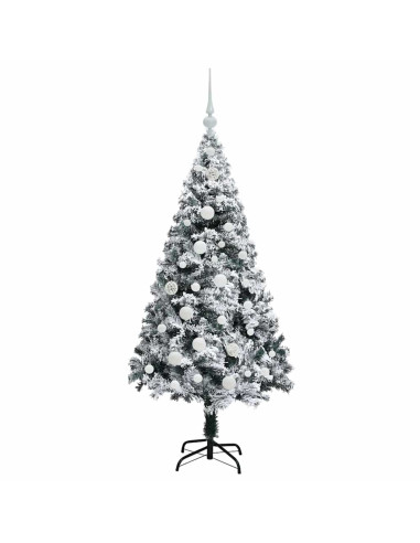 Albero di Natale artificiale con 150 LED Bianco 150 cm