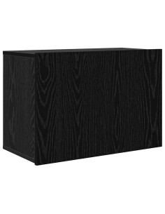 Set di Mobiletto da TV a Parete 5 pcs Rovere nero