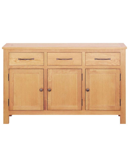 Credenza Marrone 112 x 33.5 x 70 cm Legno di quercia massiccio