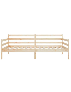 Dormeuse senza Materasso 80x200 cm in Legno Massello di Pino