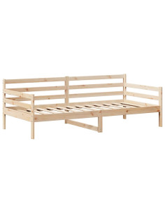 Dormeuse con Tetto 80x200 cm in Legno Massello di Pino 2