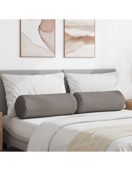Cuscini a rullo 2 pcs Talpa Ø 25 x 70 cm Tessuto