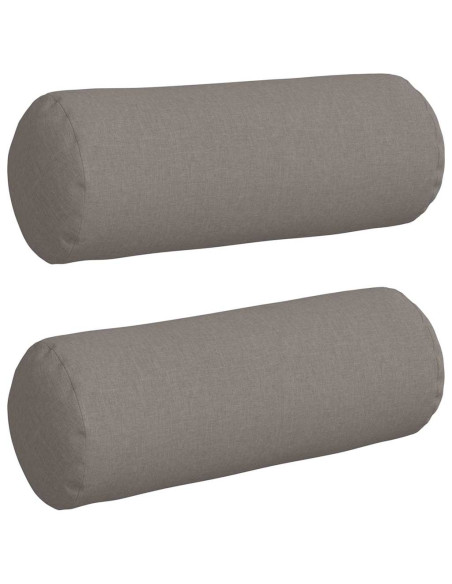 Cuscini a rullo 2 pcs Talpa Ø 25 x 70 cm Tessuto
