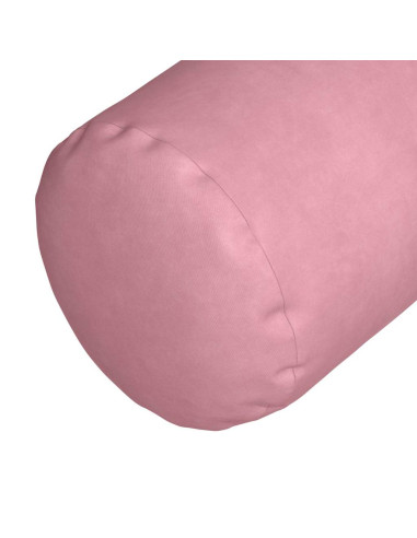 Cuscini a rullo 2 pcs Rosa Ø 25 x 70 cm Tessuto in Cords