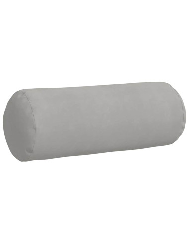 Cuscini a rullo 2 pcs Grigio chiaro Ø 25 x 70 cm
