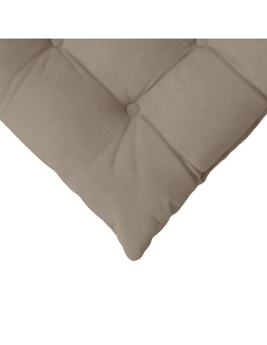 Cuscini per Seduta 4 pcs Talpa 40 x 40 x 6 cm Microfibra