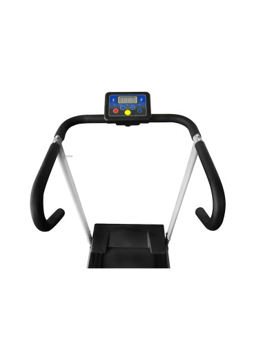 Tapis roulant elettrico 100x35 cm nero e argento