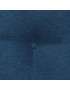 Cuscino per Schiena Blu 45 x 24 x 50 cm Tessuto 2
