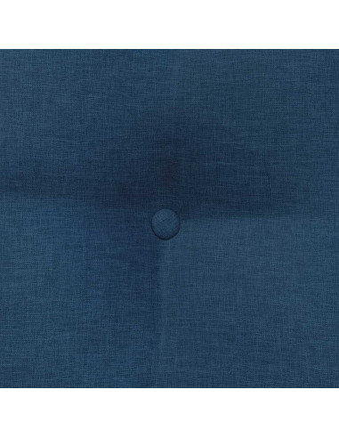 Cuscino per Schiena Blu 45 x 24 x 50 cm Tessuto
