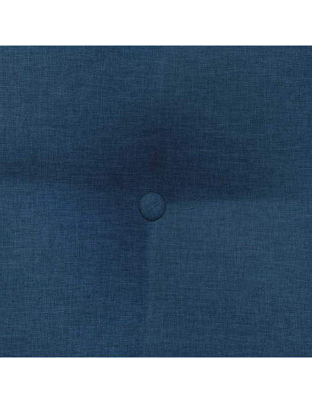 Cuscino per Schiena Blu 45 x 24 x 50 cm Tessuto