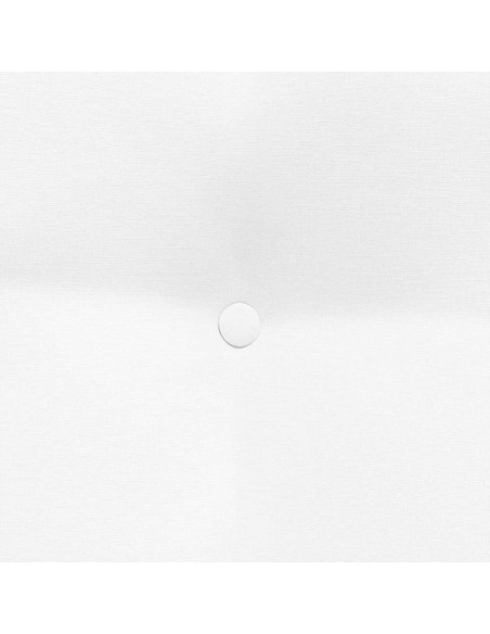 Cuscino per Schiena Bianco 60 x 24 x 50 cm Tessuto