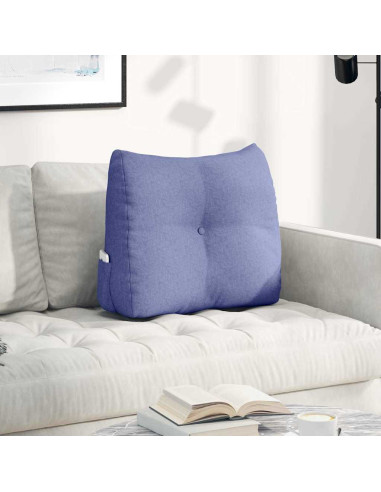Cuscino per Schiena Blu jeans 60 x 24 x 50 cm Tessuto