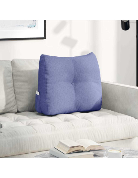 Cuscino per Schiena Blu jeans 60 x 24 x 50 cm Tessuto