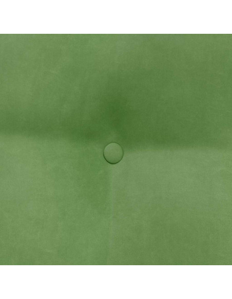 Cuscino per Schiena Verde chiaro 60 x 24 x 50 cm Velluto