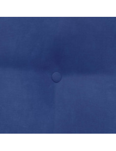 Cuscino per Schiena Blu Polizia 60 x 24 x 50 cm Velluto 2