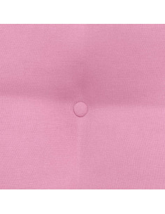 Cuscino per Schiena Rosa 80 x 24 x 50 cm Tessuto 2