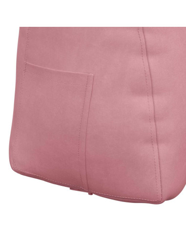Cuscino per Schiena Rosa 80 x 24 x 50 cm Velluto