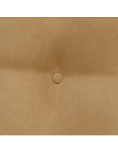 Cuscino per Schiena Marrone 80 x 24 x 50 cm Velluto 2