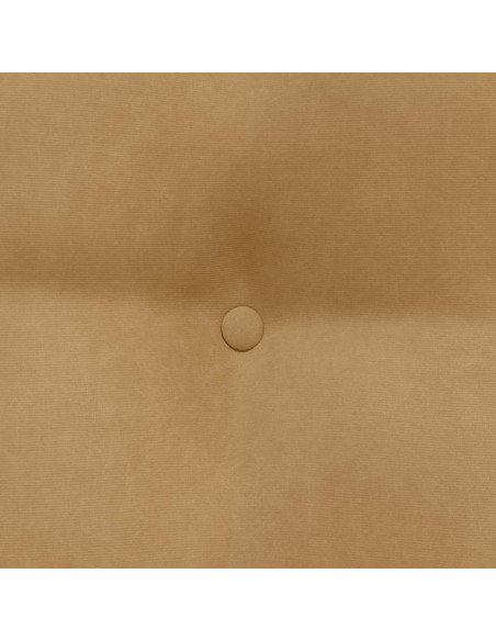 Cuscino per Schiena Marrone 80 x 24 x 50 cm Velluto