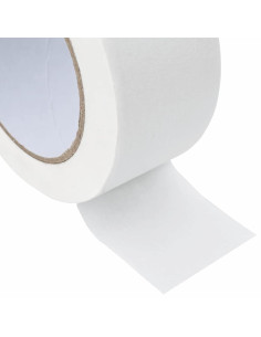 Nastri Adesivi per Pittori 50 pcs Bianco 50mm x 50m Carta 2