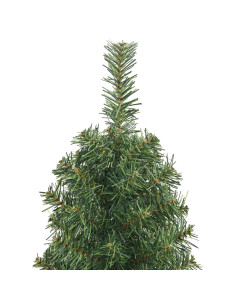 Albero di Natale artificiale con 150 LED Verde 120 cm 2