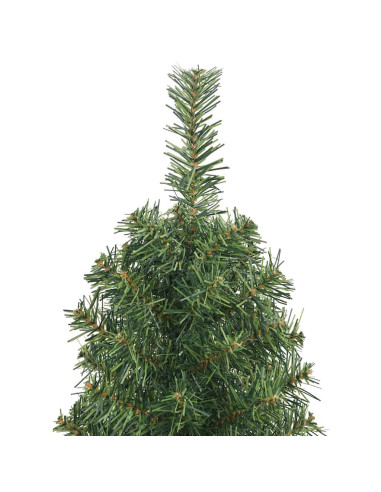 Albero di Natale artificiale con 150 LED Verde 120 cm