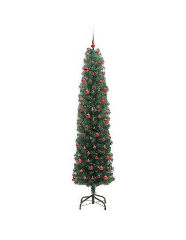 Albero di Natale artificiale con 300 LED Verde 210 cm