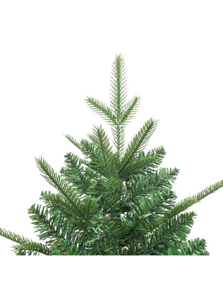 Albero di Natale artificiale con luci integrate Verde 180 cm