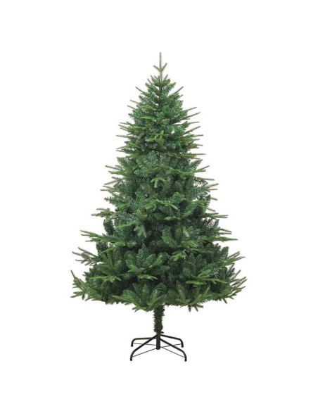 Albero di Natale Artificiale Pre-illuminato con Set di Palline
