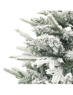 Albero di Natale artificiale preilluminato con set di palline 2