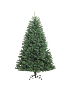 Albero di Natale Artificiale con Rami Pieghevoli Verde 300 cm 2