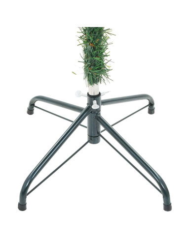 Albero di Natale artificiale Verde 180 cm PVC e Acciaio