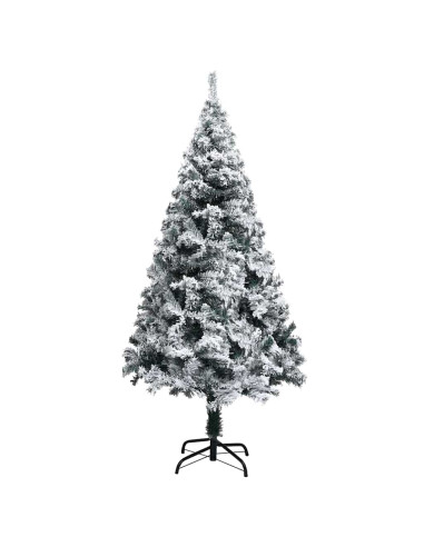 Albero di Natale artificiale con 150 LED Verde 150 cm