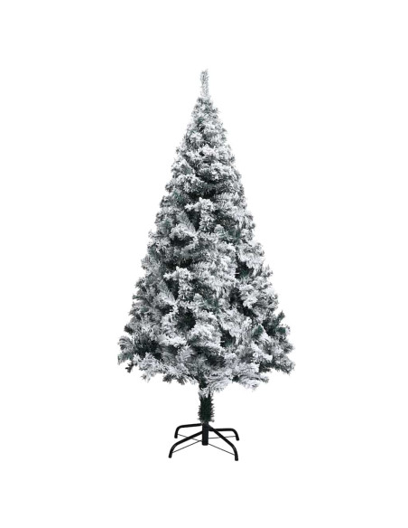 Albero di Natale artificiale con 150 LED Verde 150 cm