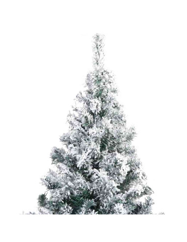 Albero di Natale artificiale con 300 LED Verde 180 cm