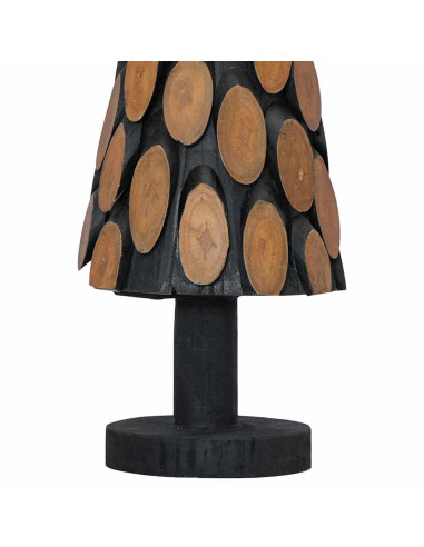 Albero di Natale Marrone 60 cm Legno massello di teak