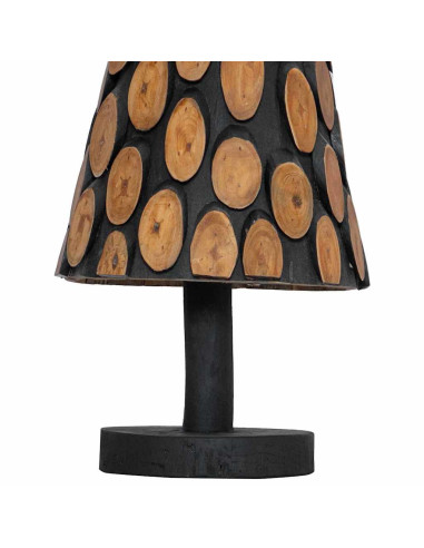 Albero di Natale Marrone 90 cm Legno massello di teak