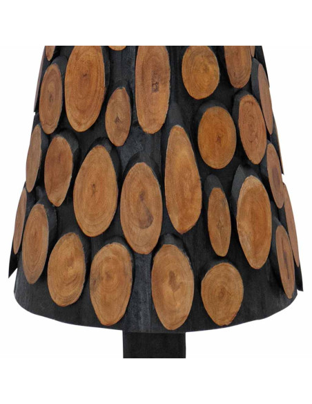 Albero di Natale Marrone 120 cm Legno massello di teak