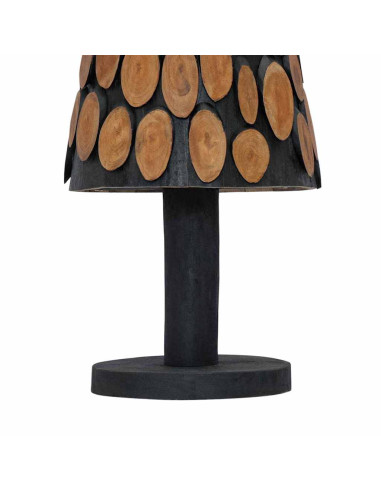 Albero di Natale Marrone 120 cm Legno massello di teak